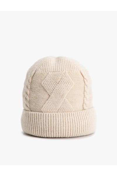Koton Hair Knitted Beret