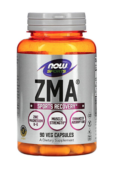 Now Foods, Sports, Zma, Sports Recovery, 90 Veg Capsul.usa Version.3537