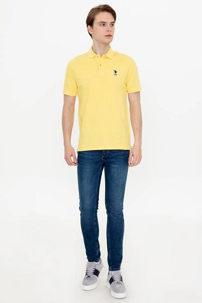 U.S. Polo Assn. US Polo Assn GTP04IY024 Men's T-shirt -1792406 YELLOW