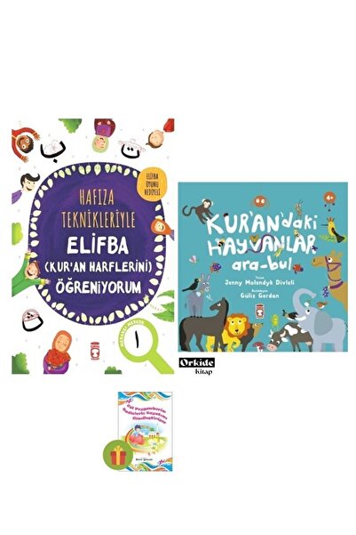 Timaş Çocuk Hediyeli Hafıza Teknikleriyle Elifba Kuran Öğreniyorum - Kuran'da...