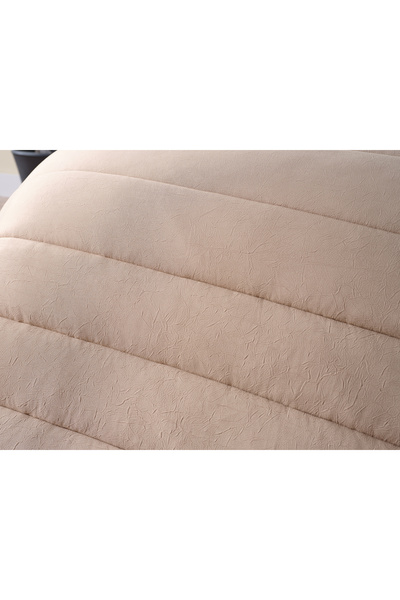 Doqu Home Cloudy Stone Colored Double Quilt Set