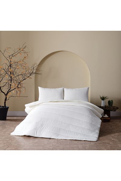 Doqu Home Ecru Cloudy Single Duvet Set