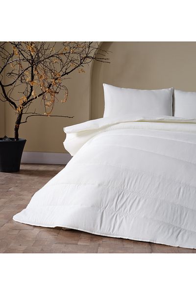 Doqu Home Σετ διπλό πάπλωμα Cloudy Ecru