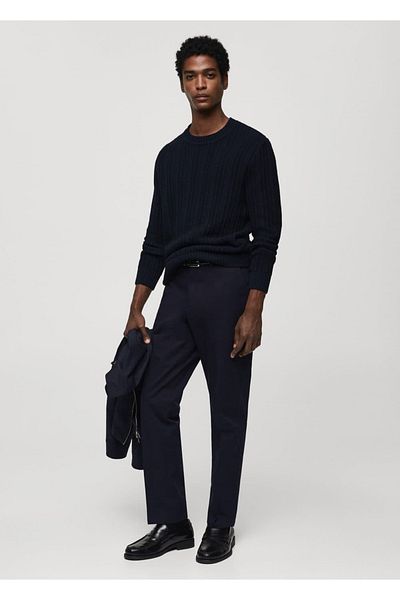 MANGO Man Karma Strickpullover