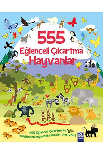 Altın Kitaplar 555 مجموعة ملصقات ممتعة للحيوانات