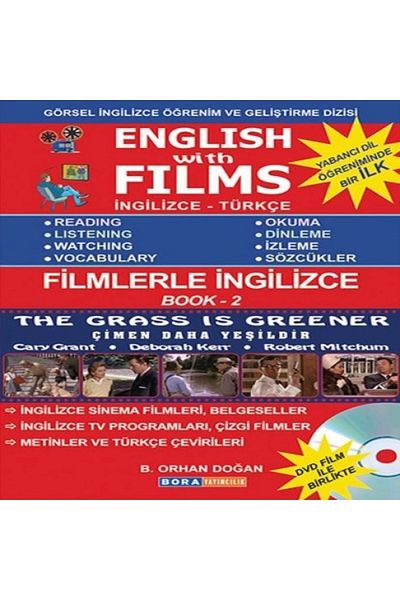 Bora Yayıncılık English with Films Book 2 B. Orhan Doğan