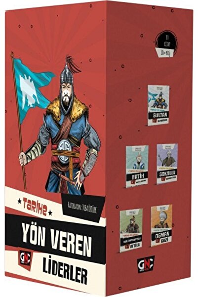 Generic Brand Tarihe Yön Veren Liderler - 10 Kitap Takım Nesil Genç (Korunakl...