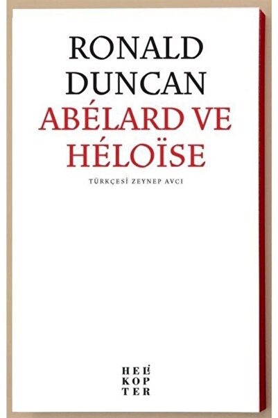 Helikopter Yayınları Abelard Ve Heloise