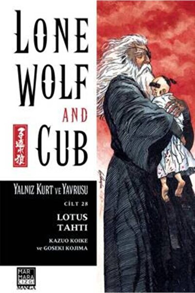 Marmara Çizgi Lone Wolf And Cub - Yalnız Kurt Ve Yavrusu Cilt 28 Lotus Tahtı