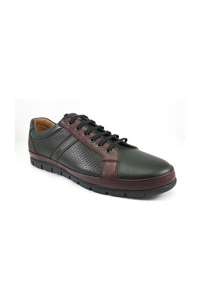 Çetintaş Genuine Leather Large Size Men's Shoes