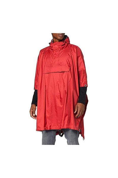 Sportlife Raintech 3000mm Ripstop Raincoat Poncho - Tarp Red
