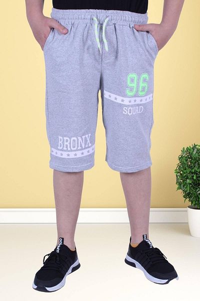 FYK COLLECTİON Boy Capri - Phosphor Color, 96 Text Printed