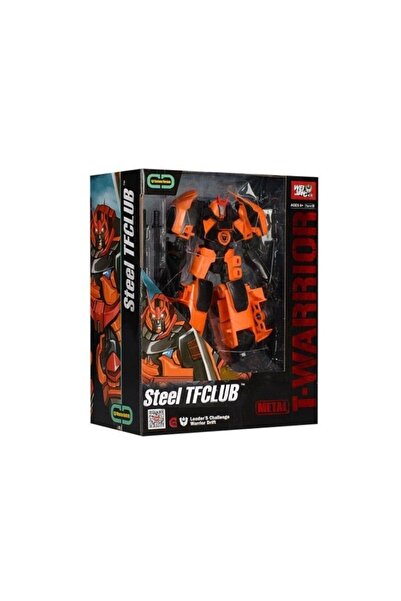 TRUST STORE Transformable Orange Robot 8008 with Metal Body