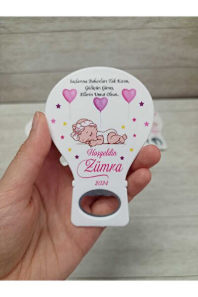 onuratasarlat 30 Adet Balon Magnet Açacak Yeni Doğan, Doğum Günü, Sünnet, Niş...