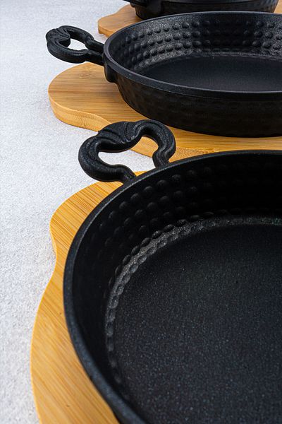 Bambum Pade - 3-Piece Pan Set Black