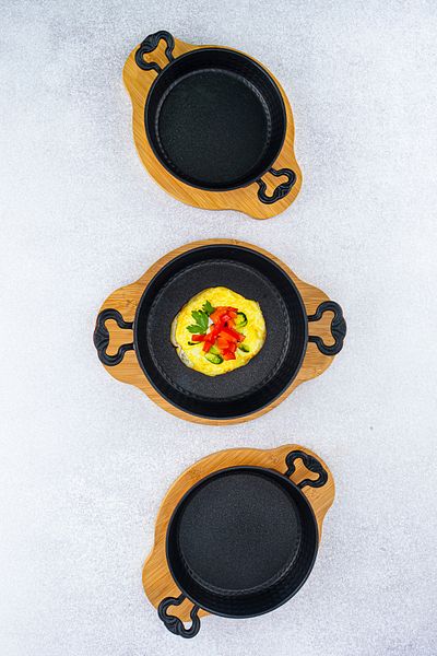Bambum Pade - 3-Piece Pan Set Black