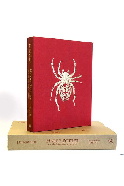 Bloomsbury Publishing Harry Potter and Chamber of Secrets: Deluxe Starry Scroll Edition - J.K. Rowling