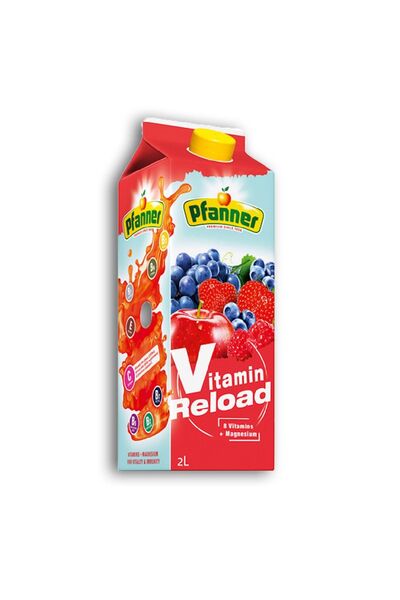 Pfanner Vitamin Reloaded Meyve Suyu 2 lt