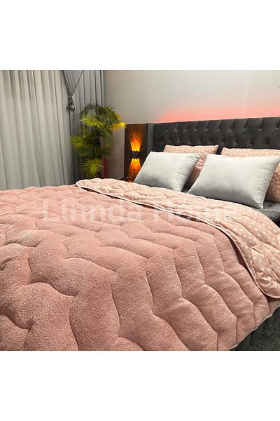 Linnda Home Double Sided Welsoft Quilt Pillow Case Gift