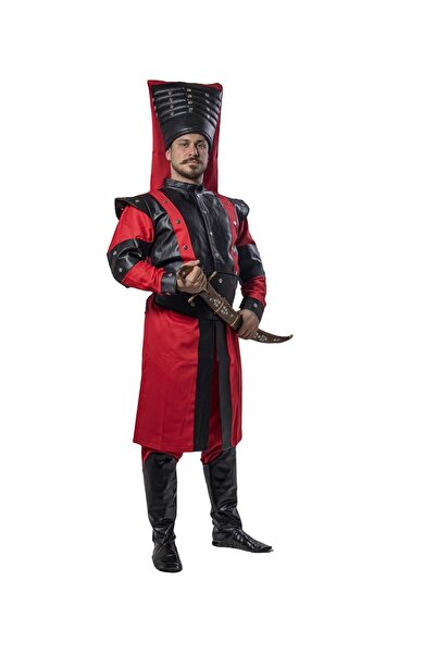 KÖYLÜ KOSTÜM Yeniçeri saray muhafızı kıyafeti
