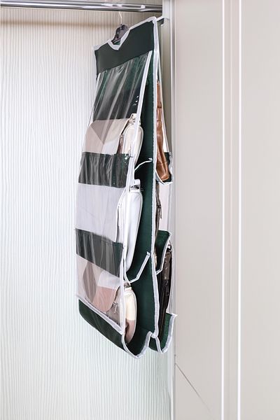 Miraç Green 6-compartment Hanging CaBinet Bag - Organizer