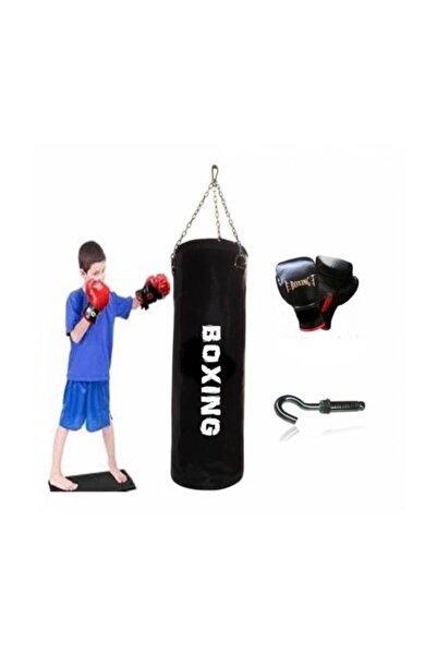 Genel Markalar Çocuk Boks Kum Torbası Ve Eldiveni Kargo Bedava