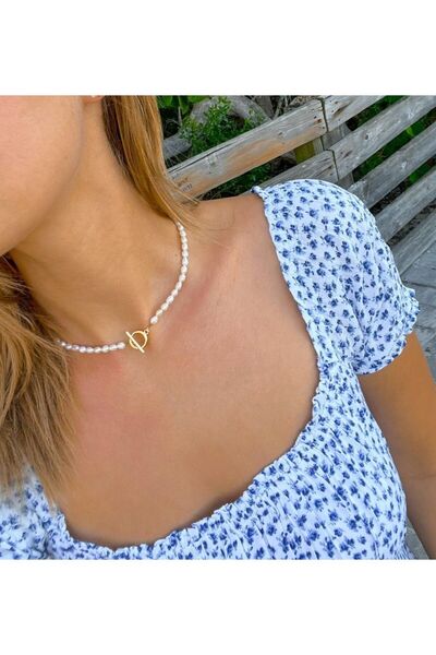 PEARL Gerçek Kültür İncisi Chic&Basic Kolye