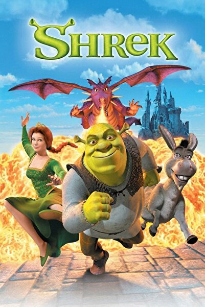 512 STORE Shrek Animasyon Film Afiş Poster 30x42 Çerçevesiz