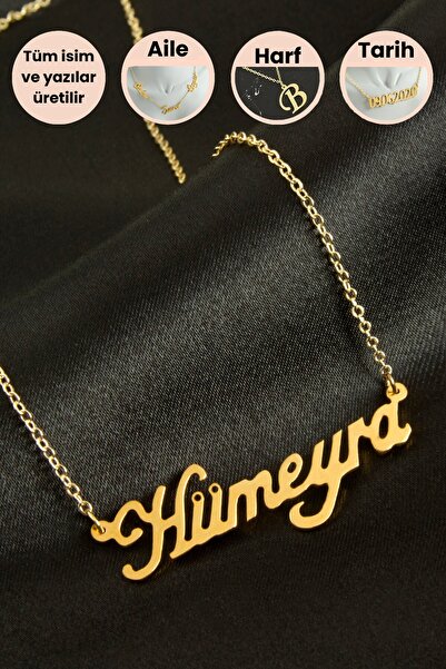 Bijuteri Net Hümeyra İsimli Kolye (Kişiye Özel)