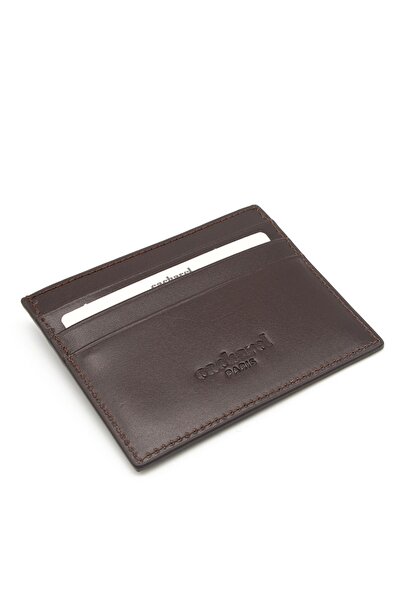 Cacharel Unisex Καφέ Δερμάτινη Κάρτα - A.Shell 0244A4K