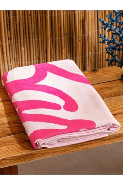 LC Waikiki Πετσέτα θαλάσσης με στάμπα Barbie 70x150 cm