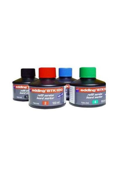 Edding Btk100 Writing Board Ink 100ml Black