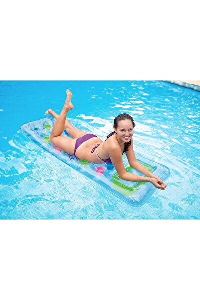 Bestway&Intex Sunstar-gri Bardaklı Pencereli Yatak 188x71 Cm-12414