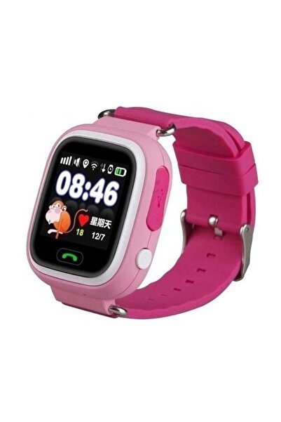 Genel Markalar Eos Td-07s GPS Akıllı Çocuk Takip Saati SIM Kartlı Pembe