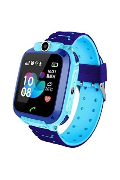 King Takip Özellikli Kameralı Imei Kayıtlı Sim Kartlı Akıllı Çocuk Saati Mavi