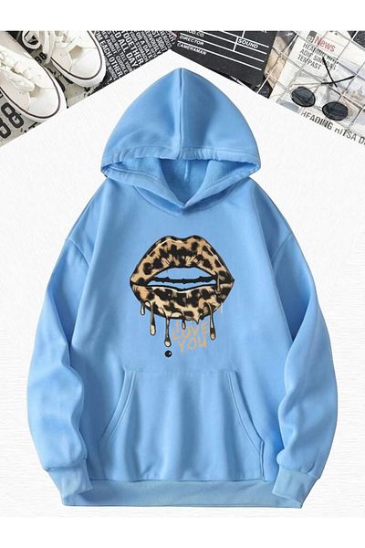 BENROMA Hanorac oversize cu imprimeu leopard - BEBEMAVİ