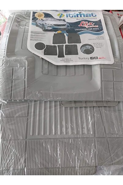 İtimat Gri Renk 3d Universal Havuz Paspas.