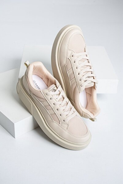 ICELAKE Bej Kadın Sneaker 01400151