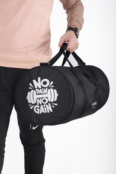BAGWELL Geantă sport personalizată de dimensiuni mari cu compartiment pentru încălțăminte