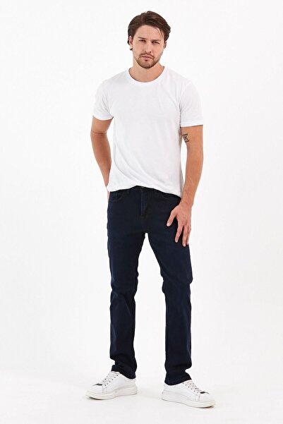 Digital Ανδρικό τζιν παντελόνι με φερμουάρ κανονικής εφαρμογής, φαρδιά μπατζά...