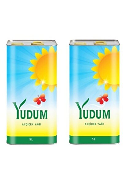 Yudum Ayçiçek Yağı 5 Lt X 2 Adet