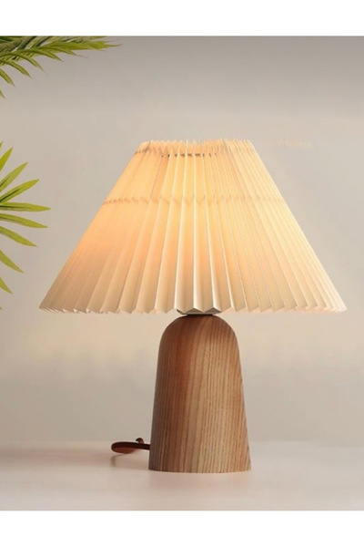 burenze Modern Exclusive Collection Krem Şapka Tasarım Umbrella Abajur Doğal ...