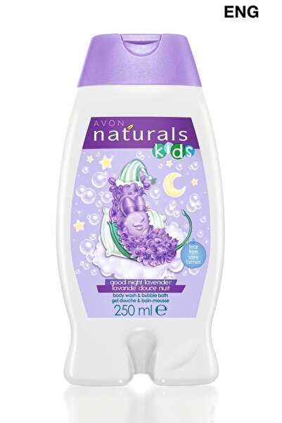 AVON Naturals Kids Lavanta Vücut Yıkama & Köpük Banyosu 250ML