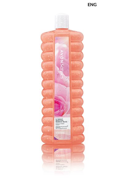 AVON حمام الفقاعات Senses L’amour Sunrise 1000 مل