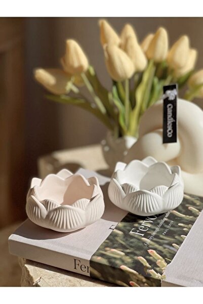 ÇAĞATÖLYE Lotus Mumluk Silikon Kalıbı