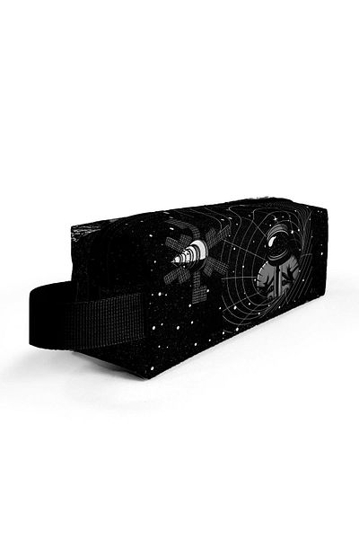 Yaygan Τσάντα μολυβιού Coral High Kids Black Galaxy με σχέδιο 22084