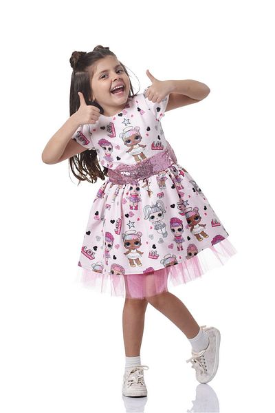 EYLÜL ELİF BUTİK Rochie pentru fetiță Eylul Elif Boutique Lol Doll