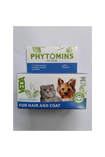 Vedavet Veda Phytomıns For Haır And Coat 100tab -skt 06/2027-