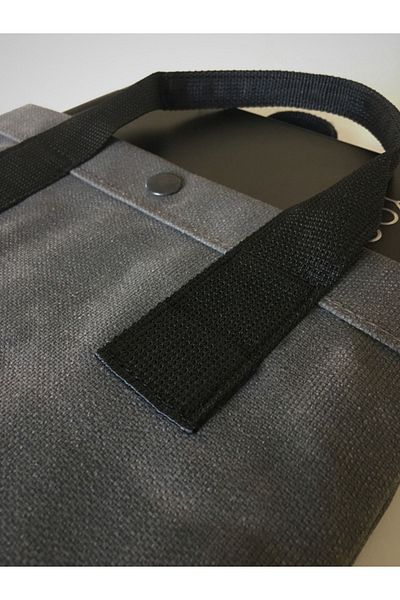 Mi Fama حقيبة كمبيوتر محمول قماش مشمع