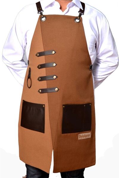 styleapron باريستا كافيه-مطعم-بربربر-كوافور-فندق-مريلة